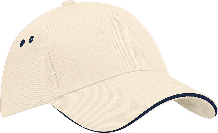 Beige/Blau
