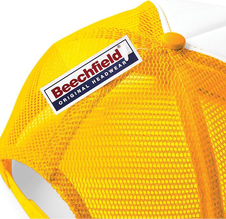 Actual product image Beechfield Vintage trucker baseball cap (One size)