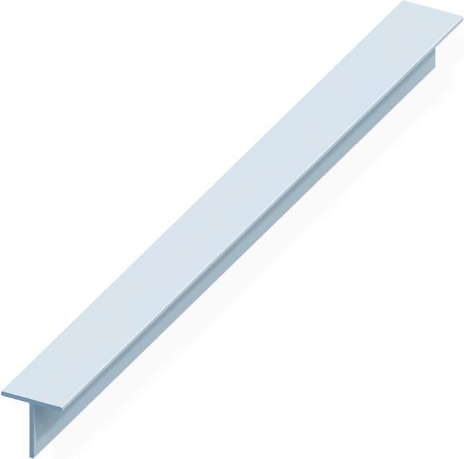 Produktbild Abus T-Profil, glatt, L1.000,B 15xH15mm, Aluminium silber