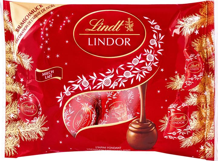 Produktbild Lindt Lindor Milch Baumschmuck (240 g)