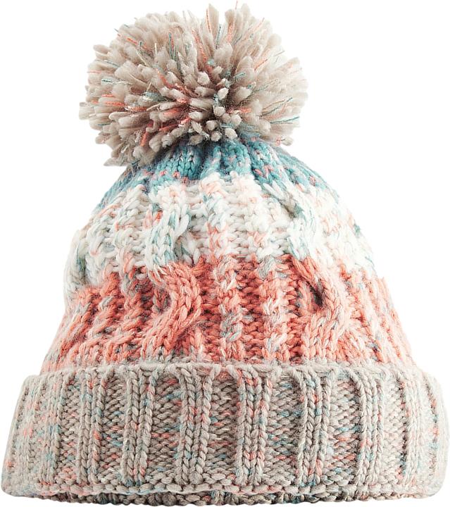 Actual product image Beechfield Corkscrew knitted hat with bobble (One size)