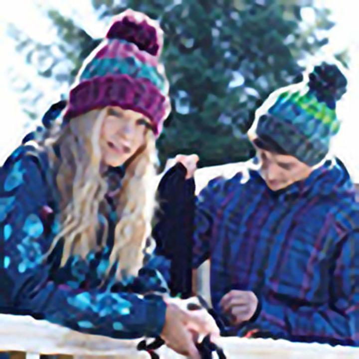 Immagine prodotto Beechfield Cappello a cavatappi in maglia con pompon (Taglia unica)