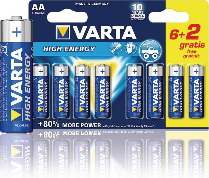 Actual product image Varta Longlife Power (1 pcs., AA, 2600 mAh)