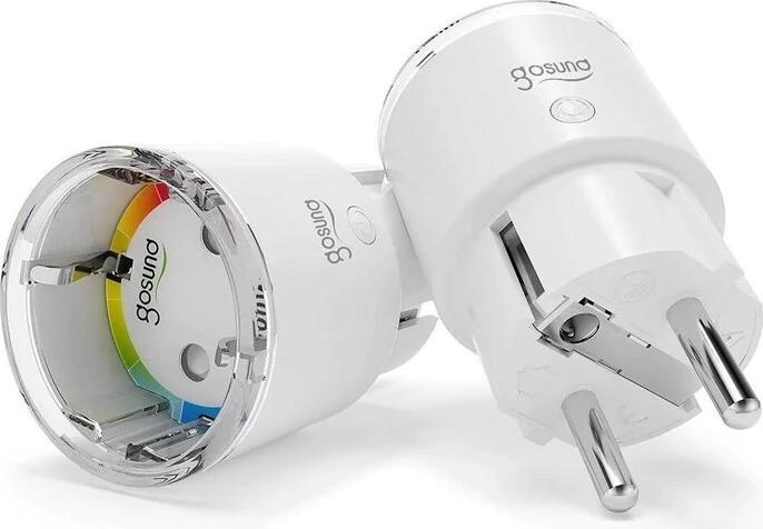 Actual product image Gosund EP2 WiFi smart socket, 2 pieces (two-pack) 10A Tuya