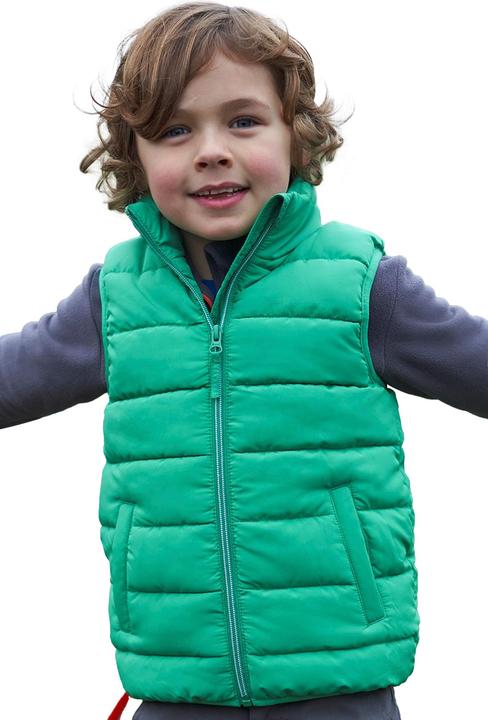 Actual product image Mountain Warehouse Childrens/Kids Rocko Plain Padded Gilet (140)