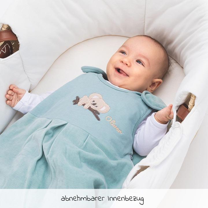 Actual product image Fillikid Bassinet & cradle Moses basket set with rocking frame incl. inner cover