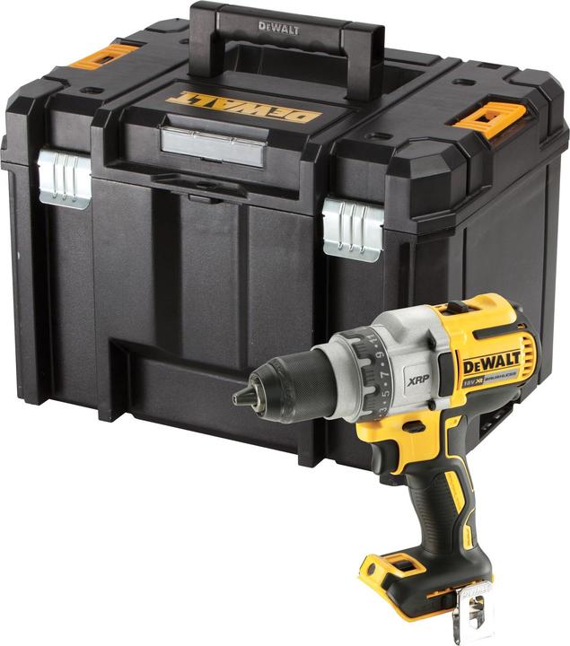 Produktbild DeWalt Schraubendreher Bohrmaschine DCD991NT-XJ 18V ohne Akku und Ladegerät, TSTAK Koffer (Akkubetrieb)