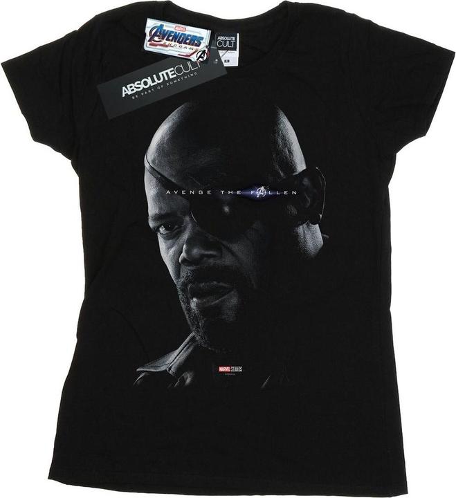 Avengers Endgame Avenge The Fallen Nick Fury Baumwolle TShirt (XXL)