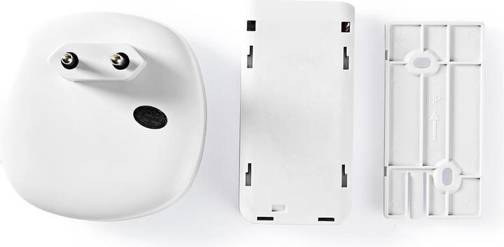 Produktbild Nedis Drahtloses Türklingel Set | Netzstromversorgung | 220 - 240 V AC 50 Hz | Lautstärke: 80 dB | S