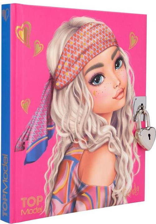 Actual product image Top Model Diary (15.5 x 18 cm, Lined, Hardcover)