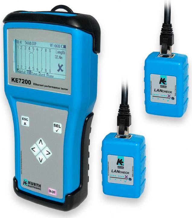 Kurth KE7200 Ethernet Performance Tester KE7200