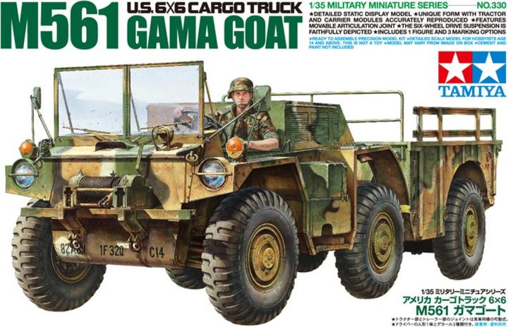 Produktbild Tamiya U.S. 6x6 Cargo Truck M561 Gama Goat