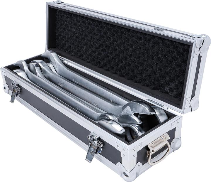Actual product image BGS Combination Spanner Set XXL 55 - 85 mm 7 pcs. (63 mm, 62 mm, 67 mm, 56 mm, 58 mm, 71 mm, 85 mm, 66 mm, 65 mm, 78 mm, 80 mm, 76 mm, 68 mm, 82 mm, 77 mm, 55 mm, 60 mm, 70 mm, 75 mm, 74 mm, 57 mm)