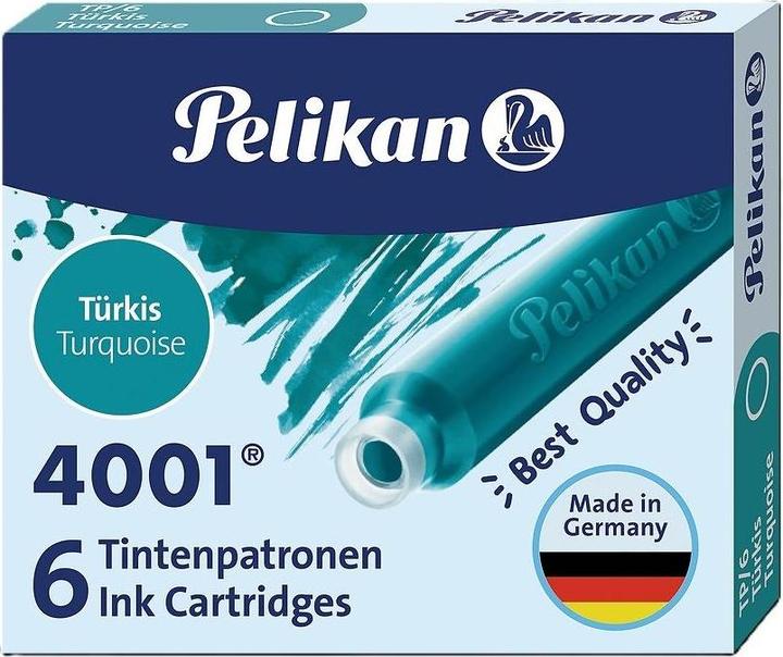 Produktbild Pelikan 4001 Tp/6 (Füllertinte, Türkis)