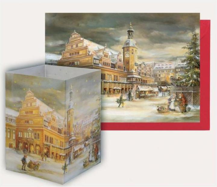 Produktbild Olewinski & Tochter 2530 - Tischlaterne "Leipzig Rathaus" (1 Stk.)