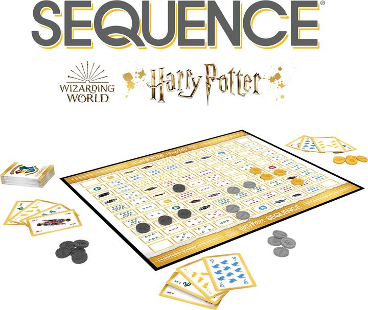 Actual product image Goliath Toys Harry Potter board game Goliath Sequence (German)
