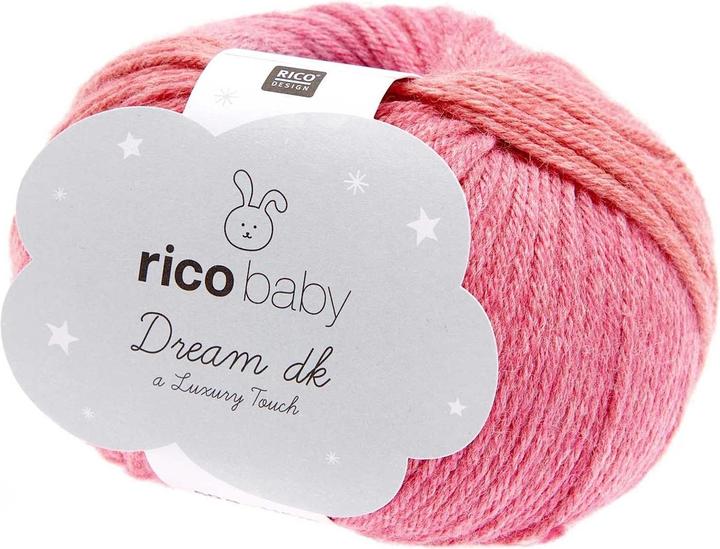 Produktbild Rico Design Wolle Baby Dream dk 50 g, Hellrot (115 m)