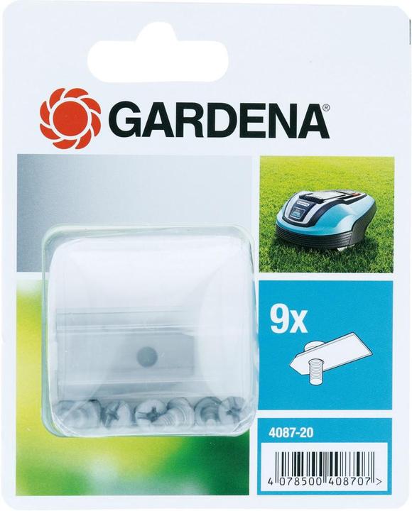 Image du produit Gardena Lames de rechange (Tondeuse automatique, Lawn mower blades + replacement blades garden machinery)