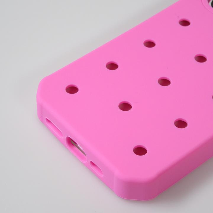 Produktbild PhoneLook Hülle Dicke Silikonhülle mit Löcher für Aufsteck-Sticker (Apple iPhone 14 Pro)