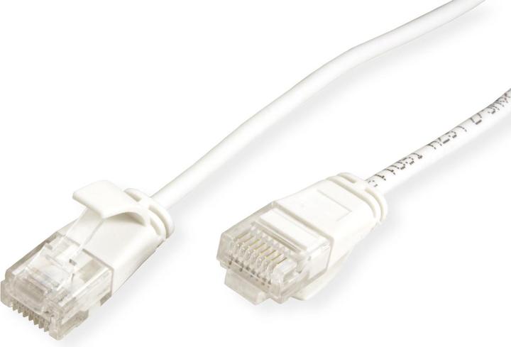 Image du produit Roline Câble patch UTP DataCenter cat.6A, LSOH, slim, blanc, 2.0 m (U/UTP, CAT6a, 2 m)