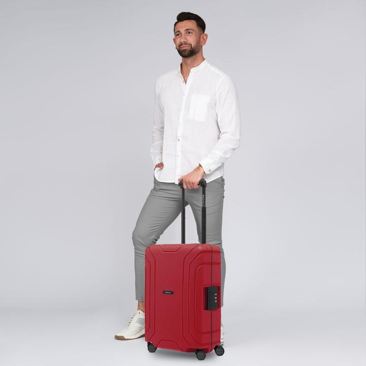 Produktbild Redolz Essentials 15 4-Rollen Kabinentrolley 55 cm mit Dreipunkt-Verschluss (40 l, Handgepäck (bis 50l))