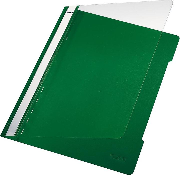 Leitz Standard Plastic File A4 PVC Green (25) Dossier de présentation Vert (A4, 25 x)