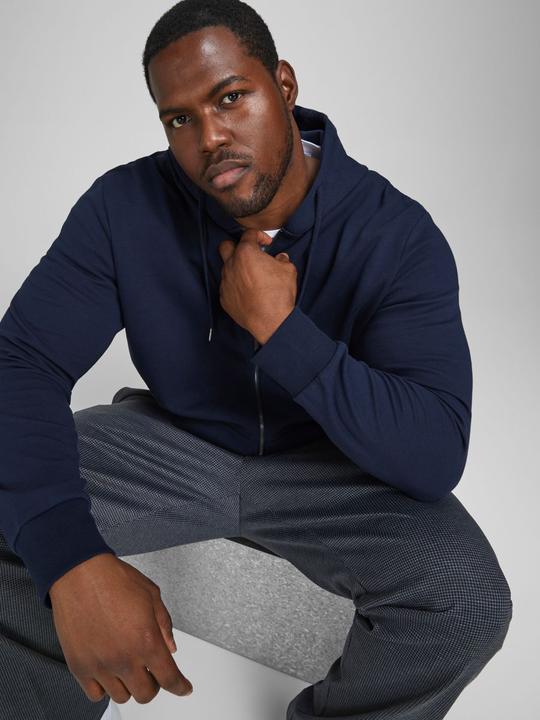 Produktbild Jack & Jones Durchgehender Reissverschluss Plus Size Hoodie (XXL, 4XL)