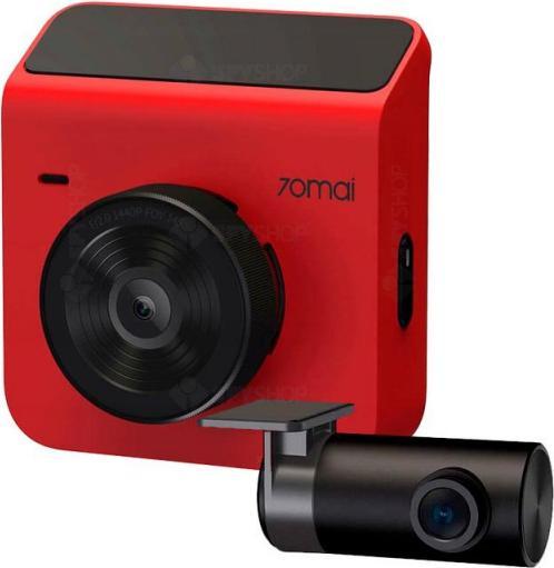 Produktbild 70mai car DVR DASH CAM A400 QHD MIDRIVE A400 + RC09 red (GPS-Empfänger, WLAN, Eingebautes Display, QHD)