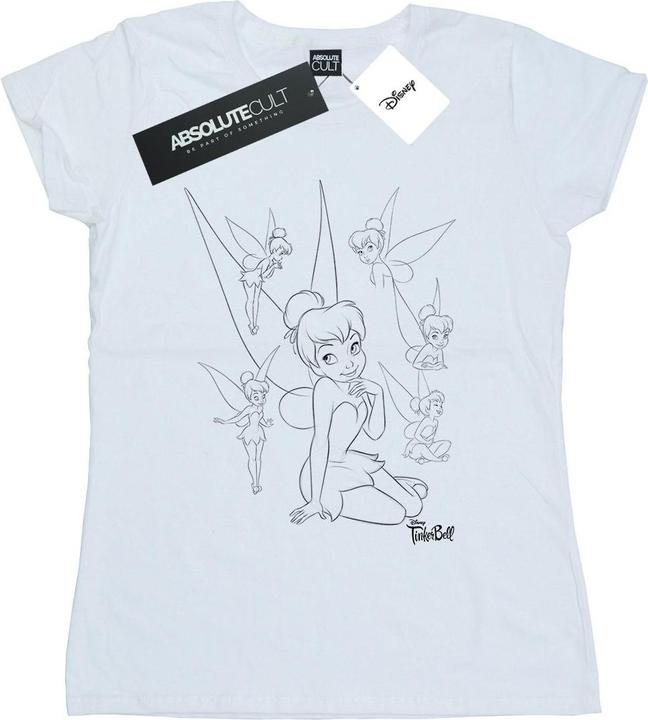 Disney Tinker Bell Collage Sketch TShirt (S)