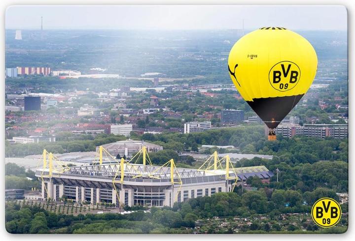 Actual product image Borussia Dortmund BVB - Hot air balloon (100 x 70 cm)