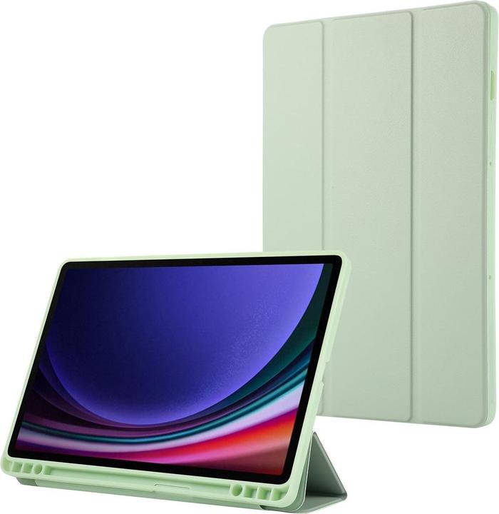 Produktbild König Design Schutz Tablet Hülle für Samsung Galaxy Tab S9 3-Fold Klapp Tasche Cover Case (Galaxy Tab S9)