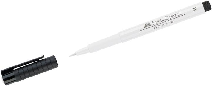 Actual product image Faber-Castell Pitt Artist Pen Brush Ink Pencil (White, 1 x)