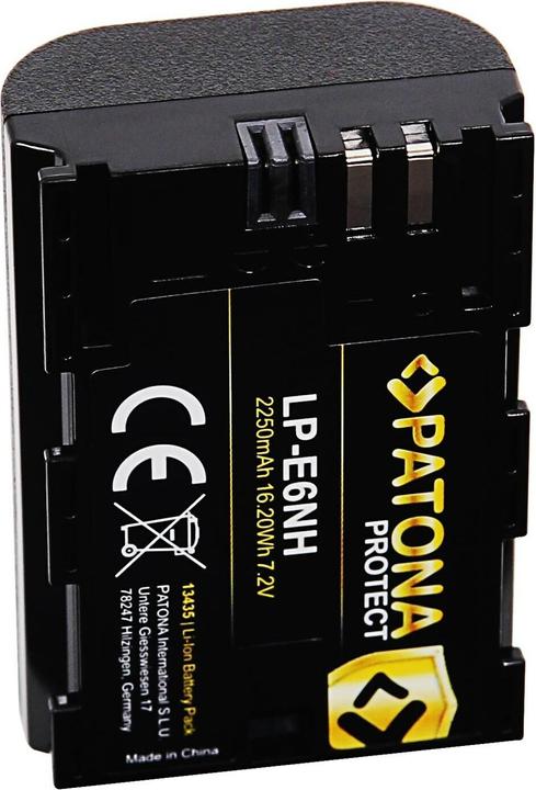 Actual product image Patona Protect LP-E6NH (Camera battery)