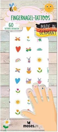 Produktbild Aufkleber Fingernagel-Tattoo Frühling