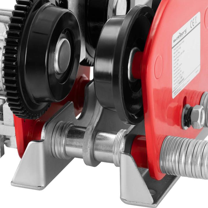 Produktbild Steinberg Laufkatze elektrisch Rollfahrwerk für Seilzüge Flanschbereich 68 - 110 mm 200 W