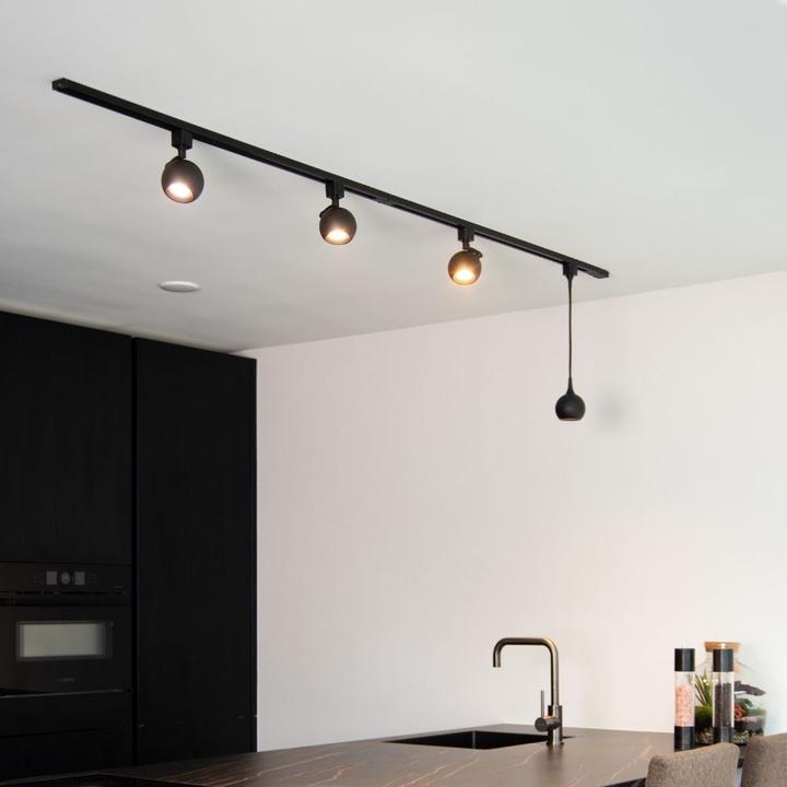Immagine prodotto Lucide Pendente TRACK FAVORI - Sistema di binari - 1xGU10 - Nero 09956/01/30 (GU10)