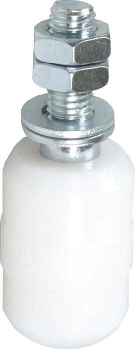 Actual product image Ibfm Guide roller for self-supporting doors ø 32 mm, white plastic