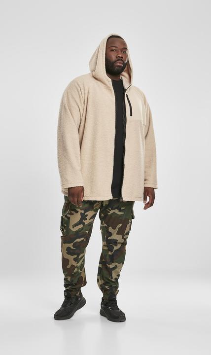 Produktbild Urban Classics Hooded Sherpa Zip Jacket (4XL)