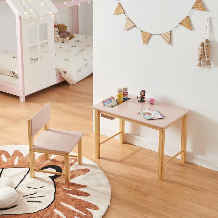 Actual product image En.Casa Brønnøy (High chair, Kids table)