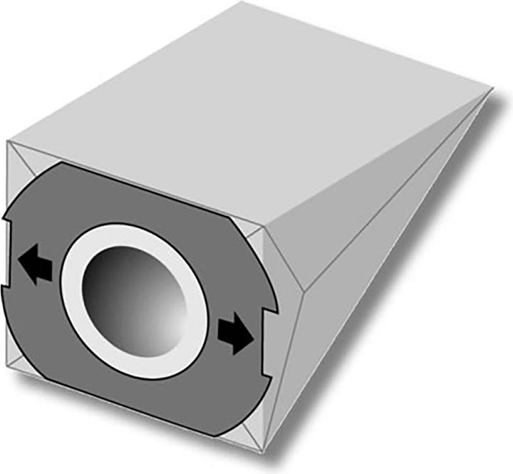 Produktbild eVendix 20 Staubsaugerbeutel kompatibel mit Omega Contur Basic, 20 Staubbeutel + 4 Motor-Filter, kompatibel (20 x)