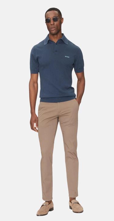 Guess Poloshirt CREE WASHED Kurzarmshirt mit Polokragen