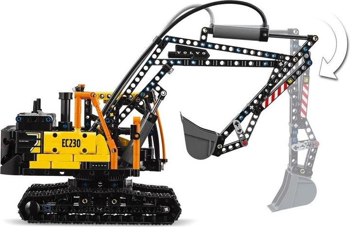 Produktbild LEGO Volvo FMX LKW mit EC230 Electric Raupenbagger (42175, LEGO Technic)