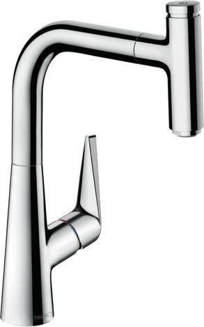 Produktbild hansgrohe HG Einhebel-Spültischmischer 220 TALIS S DN 15, mit sBox, Ausziehauslauf chrom