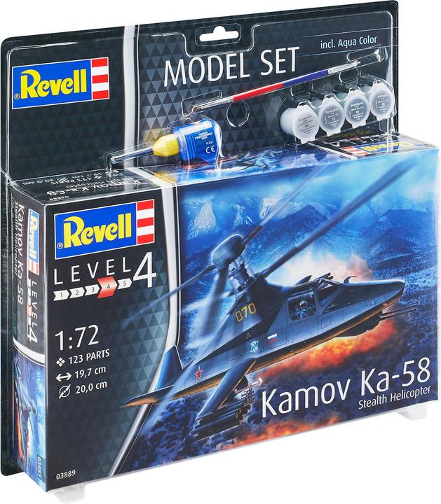 Actual product image Revell Kamov Ka-58 Stealth