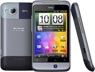 Actual product image HTC Salsa (512 GB, Blue, 3.40", Single SIM, 5 Mpx, 3G)