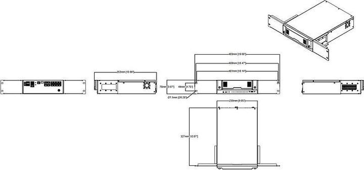 Produktbild Axis S2208 Recorder Station, 8 Kanal PoE (Netzwerk Videorecorder (NVR))