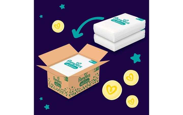 Produktbild Pampers Baby-Dry Night Pants (Gr. 4, Monatsbox, 180 Stück)
