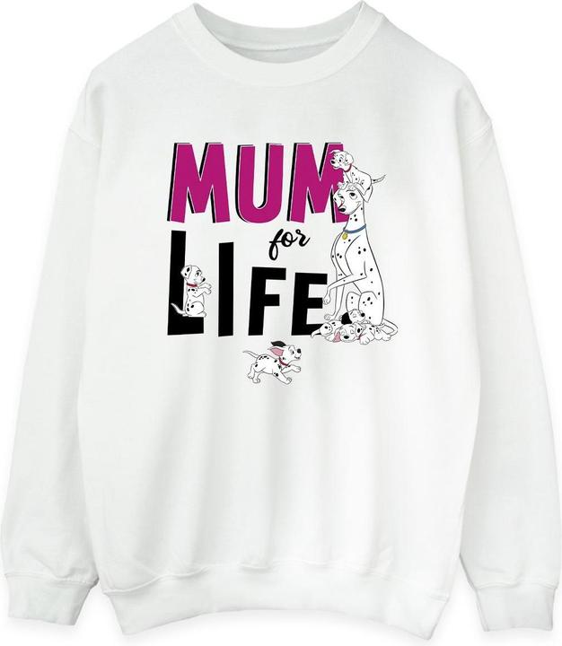 Disney 101 Dalmatians Mum For Life Sweatshirt (XL)