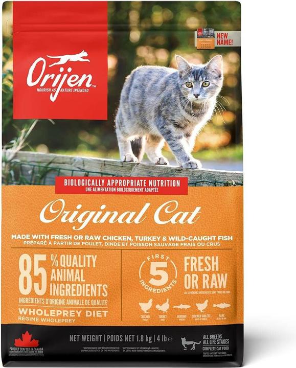 Orijen Original Cat (Adulto, Cucciolo + gattino, Junior, 1 pz., 1800 g)