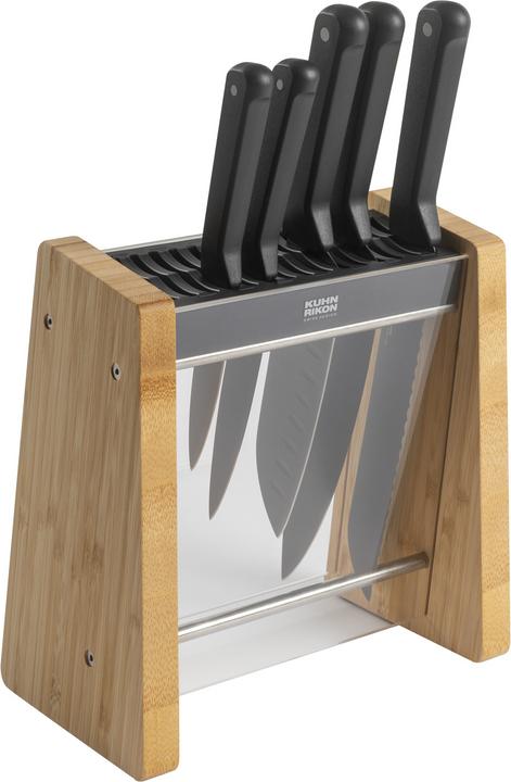 Kuhn Rikon Couteau à glace + bloc Set 6 pcs